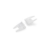 MIKRO10 LED Profile Transparent End Caps, Set
