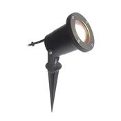 Robus LEE GU10 Garden Spike Light, Black image