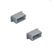 MIDI U-LINE Set of End Caps, Grey