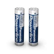 Panasonic Alkaline AAA Industrial Battery, 2 Pack image