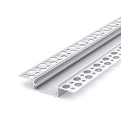 XL U-LINE 180° Plaster-In Aluminium Profile, 2 Meters