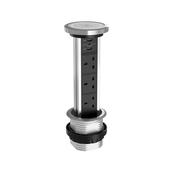 SensioPod M Motorised Pop Up Socket, Aluminum Top