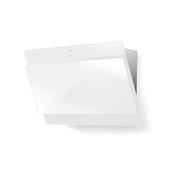 Faber Cocktail Angled White Glass Extractor Hood 800mm image