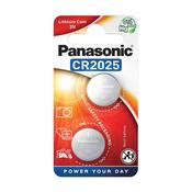 Panasonic Lithium CR2025 Coin 3V Battery, 2 Pack image