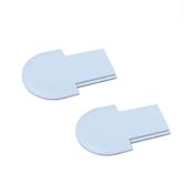 XL MINI U-LINE Recessed Set of End Caps, Grey