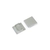 LINEA20 Profile Grey End Caps, Set