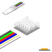 Mini Series Splice Strip to Wire Connector, SMD 12mm 6 Pin image