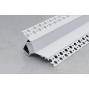 XE LUNA White Plaster-In Wash Aluminium Profile, 2 Meters image
