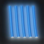 Hair Tools Short Bendy Rollers - Blue 14mm (x10) image