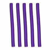 Hair Tools Long Bendy Rollers - Purple 20mm (x10) image