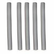Hair Tools Short Bendy Rollers - Grey 18mm (x10)