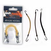 Hair Tools Bunjee Hooks (Pack of 4) - Black