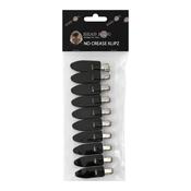 Head Jog No Crease Klipz (Pack of 10) - Black