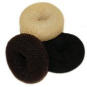 Hair Tools Large Bun Rings - Brown