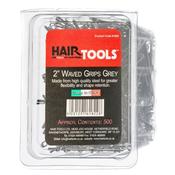 Hair Tools 2" Waved Grips Grey (BOX OF 500) image