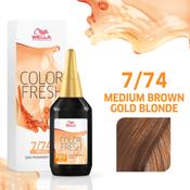 Wella Color Fresh 7/74 image