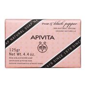 Apivita Rose &amp; Black Pepper Soap 125G image