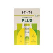 AYA Electrolytes Plus Lemon &amp; Lime flavour 3x20's