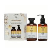 Apivita Bee My Honey Shower Gel &amp; Body Milk Duo image