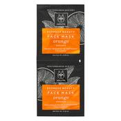 Apivita Orange Radiance Face Mask 2X8ml image