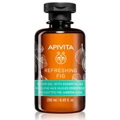 Apivita Refreshing Fig Shower Gel with Essential Oils 250ml image