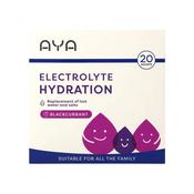 Aya Electrolyte Hydration Sachets Blackcurrant 20 Pack
