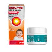 Complete Teething Relief Bundle Nurofen 3+ 150ml + BeneVits 15ml image