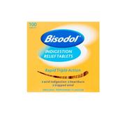 Bisodol Antacid Chewable Tablets 100's
