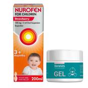 Complete Teething Relief Bundle Nurofen 3+ 200ml + BeneVits 30ml image
