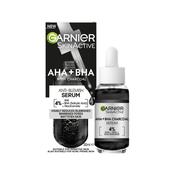 Garnier Skin Active 4% AHA+BHA Charcoal Anti-Blemish Serum 30ml