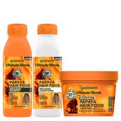 Garnier Ultimate Blends Papaya Hair Food Bundle