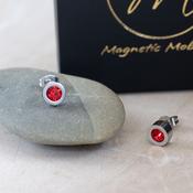 Birthstone Magnetic Stud Earrings image