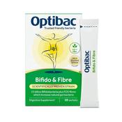 Optibac Bifido &amp; Fibre 10 Sachets image