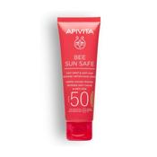 Apivita Bee Sun Anti-Spot &amp; Anti-Age Defense Tinted Face Cream SPF50-Golden Tint image