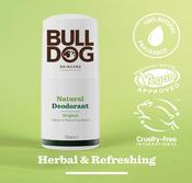 Bulldog Natural Deodorant Original 75ml