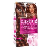 L'Oreal Casting Creme Gloss 535 Chocolate Semi Permanent Hair Dye image