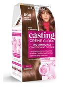 L'Oreal Casting Creme Gloss 600 Light Brown Semi Permanent Hair Dye image