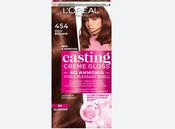 L'Oreal Casting Creme Gloss 454 Goji Brown Semi Permanent Hair Dye image