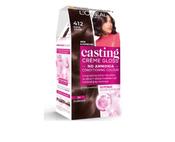 L'Oreal Casting Crème Gloss 412 Iced Cacao Semi Permanent Hair Dye image