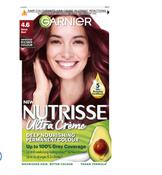Garnier Nutrisse 4.6 Deep Red Permanent Hair Dye image