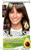 Garnier Nutrisse 5 Mocha Brown Permanent Hair Dye image