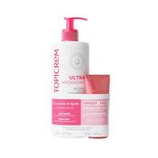 Topicrem ULTRA-MOISTURIZING Body Milk 500ml + 3in1 Gentle Scrub 50ml
