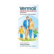 Vermox 100mg/5ml Oral Suspension image