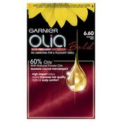 Garnier Olia Bold 6.60 Intense Red Permanent Hair Dye image