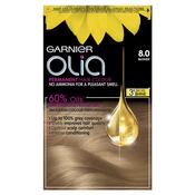 Garnier Olia 8.0 Blonde Permanent Hair Dye image