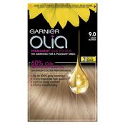 Garnier Olia 9.0 Light Blonde Permanent Hair Dye image