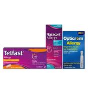 Hayfever Value Bundle - Telfast Nasacort Opticrom image