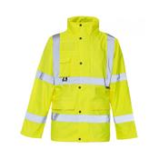Hi Vis Yellow Parka Jacket image