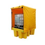 Single IBC Soft-Top Spill Pallet - P3201814 - BB1C image