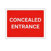 Concealed Entrance - Sign image